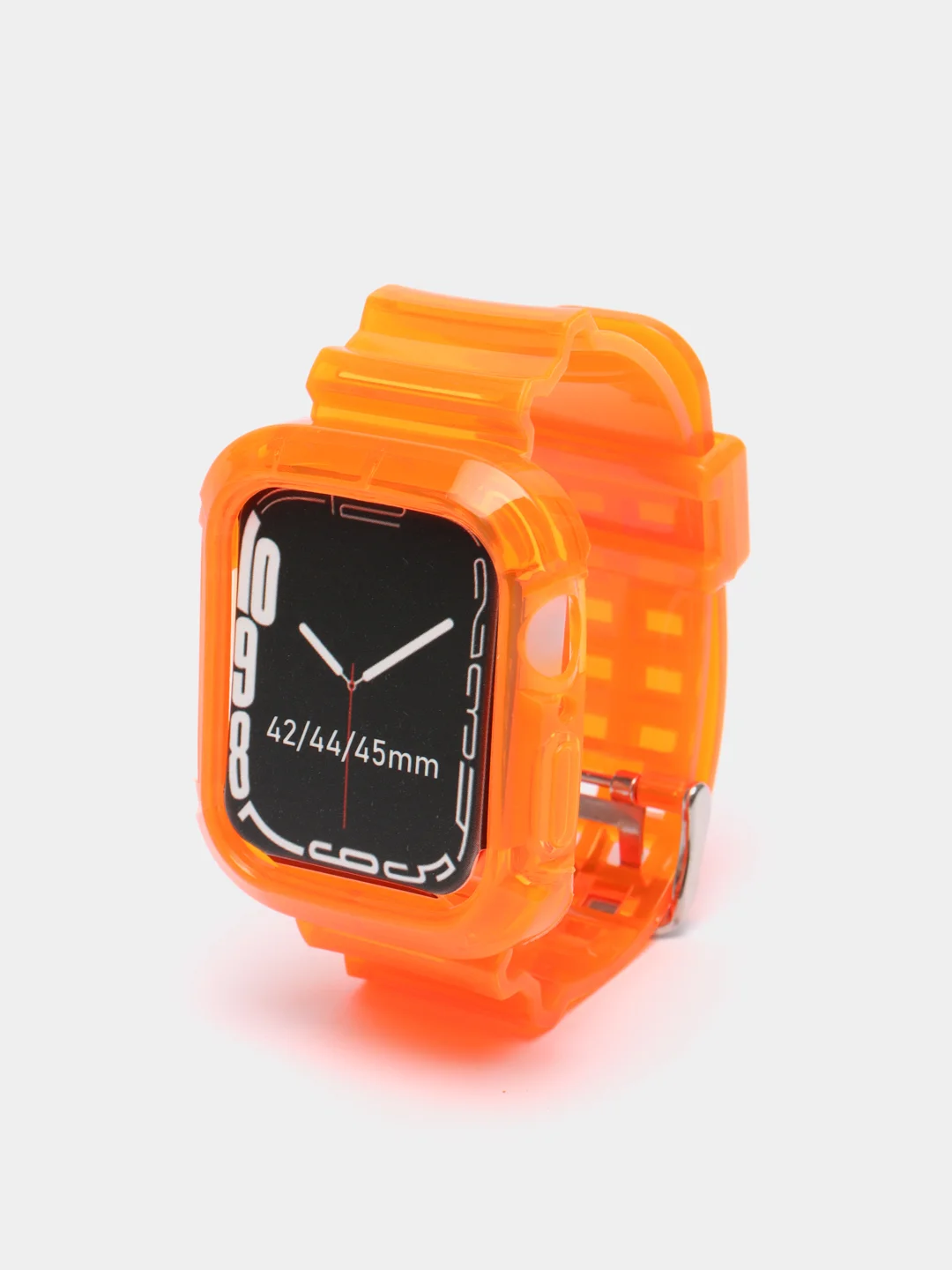 Оранжевый ремешок для Apple Watch 3, 4, 5, 6, SE, 7, 8, 38/40 мм и 42/44 мм