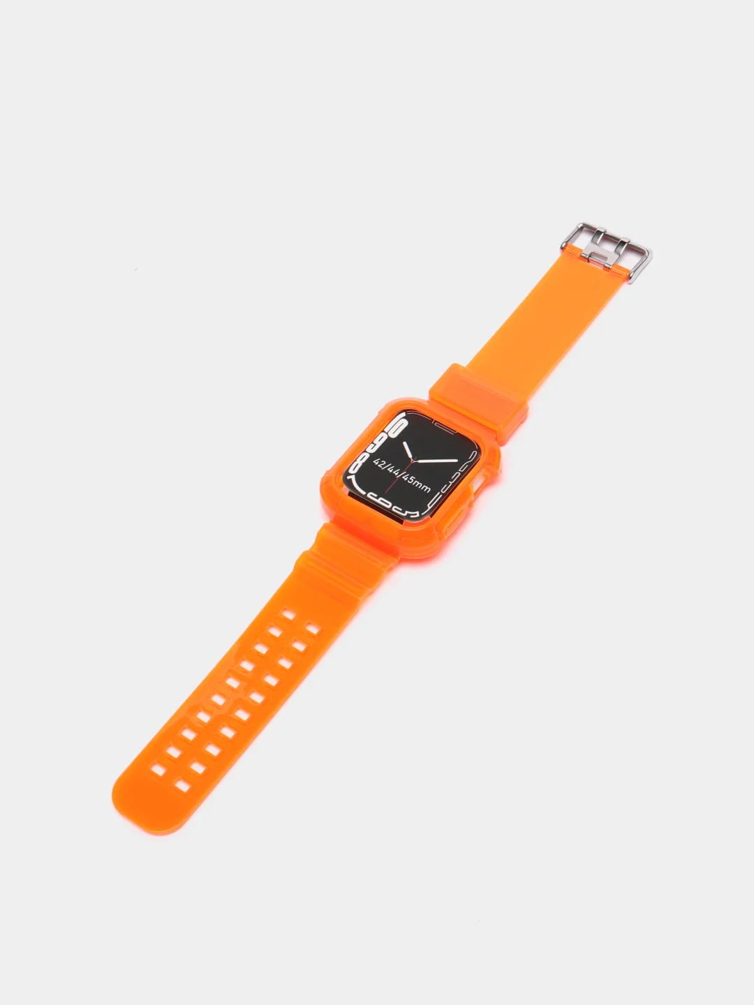 Оранжевый ремешок для Apple Watch 3, 4, 5, 6, SE, 7, 8, 38/40 мм и 42/44 мм