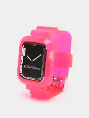 Розовый ремешок для Apple Watch 3, 4, 5, 6, SE, 7, 8, 38/40 мм и 42/44 мм