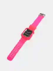 Розовый ремешок для Apple Watch 3, 4, 5, 6, SE, 7, 8, 38/40 мм и 42/44 мм
