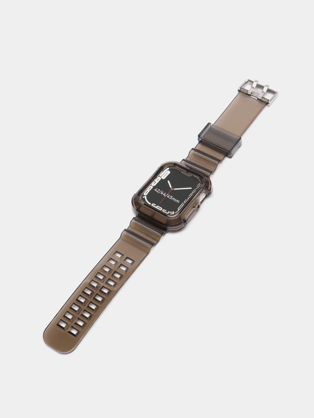 Черный ремешок для Apple Watch 3, 4, 5, 6, SE, 7, 8, 38/40 мм и 42/44 мм