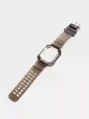 Черный ремешок для Apple Watch 3, 4, 5, 6, SE, 7, 8, 38/40 мм и 42/44 мм