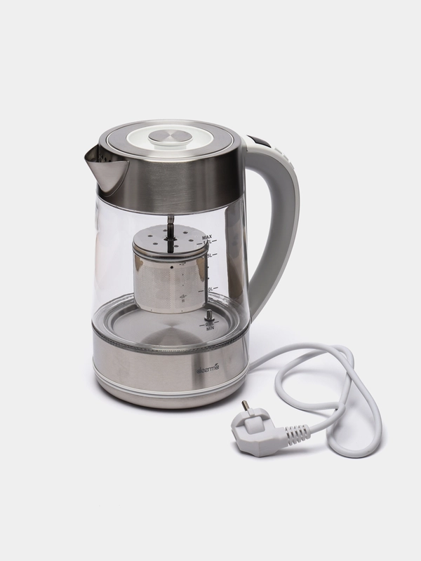 Чайник электрический DEERMA DEM-SH50W, серый