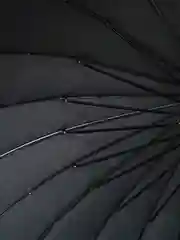 Черный зонт-трость
