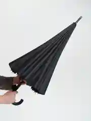 Черный зонт-трость