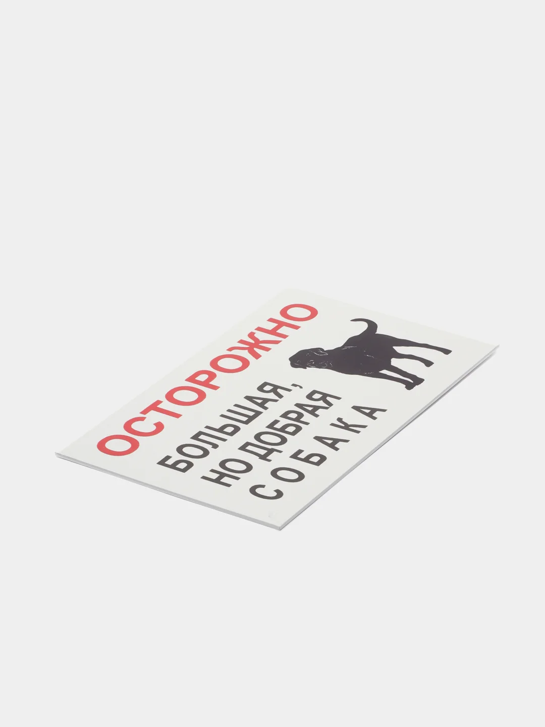 Красный таблички "Осторожно! Злая собака", " Ведется видеонаблюдение", "Посторонним вход запрещен"