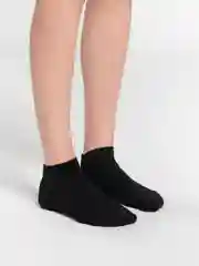 Черный носки короткие "Моно"