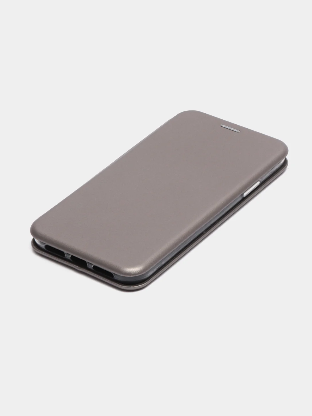Серебряный чехол-книжка APPLE iPhone XR, Premium, Айфон XR, Чехол-книжка iPhone XR