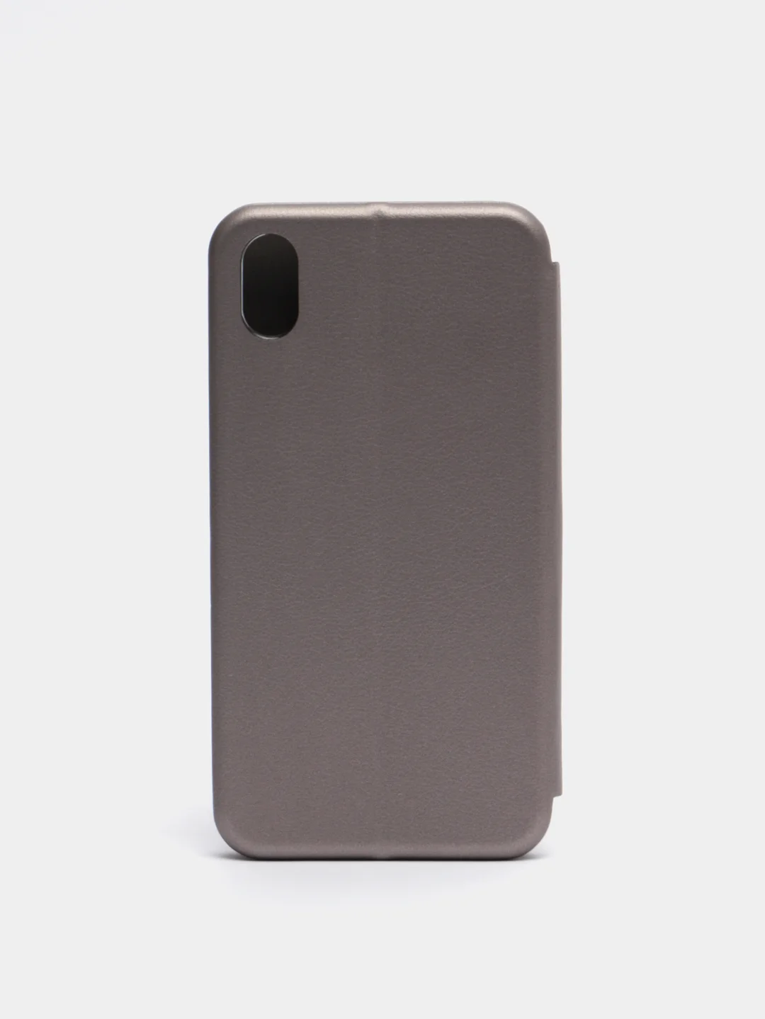 Серебряный чехол-книжка APPLE iPhone XR, Premium, Айфон XR, Чехол-книжка iPhone XR