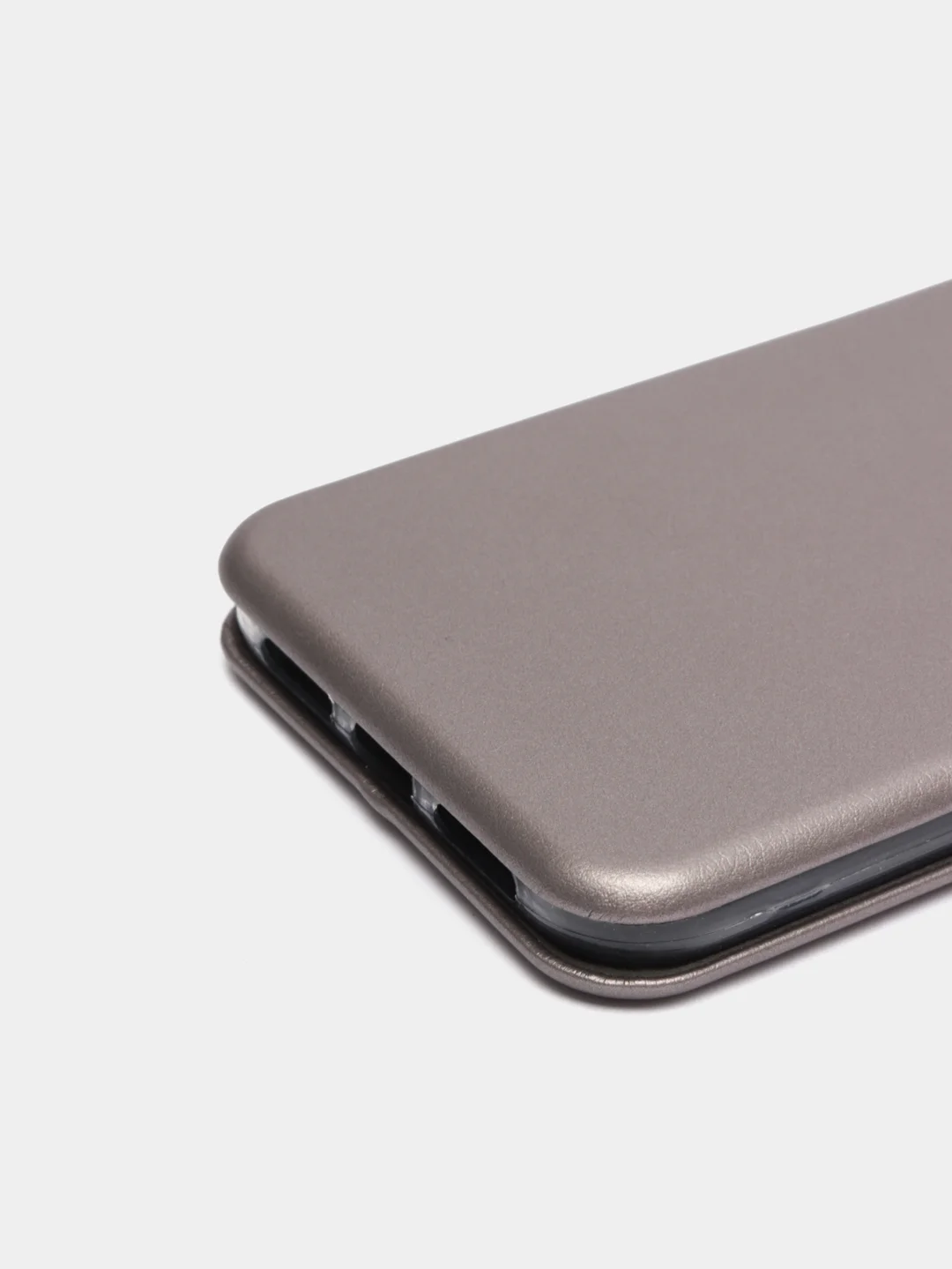 Серебряный чехол-книжка APPLE iPhone XR, Premium, Айфон XR, Чехол-книжка iPhone XR