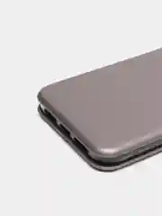 Серебряный чехол-книжка APPLE iPhone XR, Premium, Айфон XR, Чехол-книжка iPhone XR