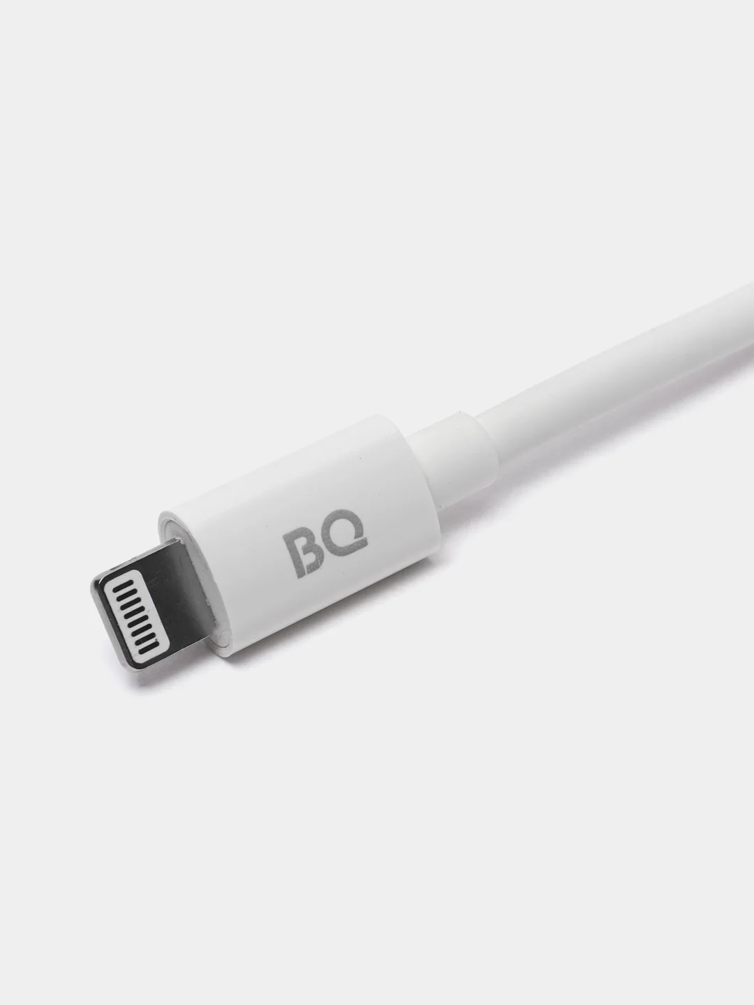 Белый кабель для зарядки BQ CL01 / CL02, Type-C-Lightning / USB-Lightning, 2.0 A, 1.2 м
