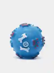 Синий игрушка жевательная кость пищалка для собак