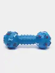 Синий игрушка жевательная кость пищалка для собак