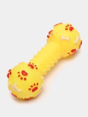 Игрушка жевательная кость пищалка для собак