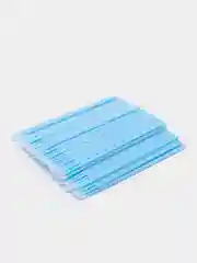 Голубой микробраши, 100 штук