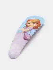 Бордовый заколка детская