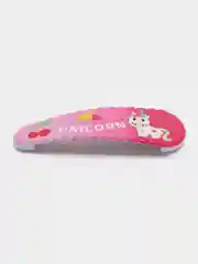 Бежевый меланж заколка детская