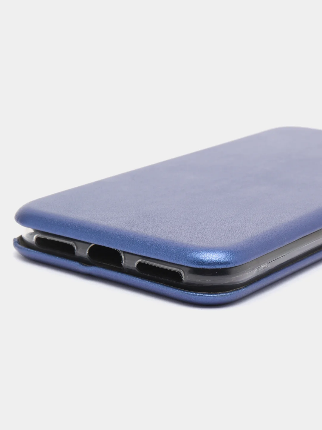 Синий чехол-книжка для iPhone X / iPhone XS