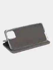 Серебряный чехол-книжка Samsung A02, A02S, A03, A12, A21S, A32, A42, A52, M31S, A01 / A015, A31, A41