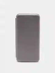 Серебряный чехол-книжка Samsung A02, A02S, A03, A12, A21S, A32, A42, A52, M31S, A01 / A015, A31, A41