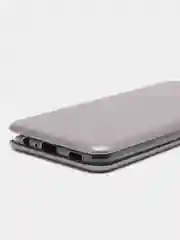 Серебряный чехол-книжка Samsung A02, A02S, A03, A12, A21S, A32, A42, A52, M31S, A01 / A015, A31, A41
