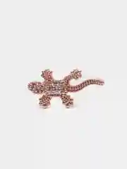 Золотой микросерьга-пирсинг "Pink Gold" со стержнем из нержавеющей стали
