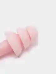 Розовый беруши "Елочка" силиконовые с кейсом