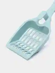 Бирюзовый совок для кошачьего туалета