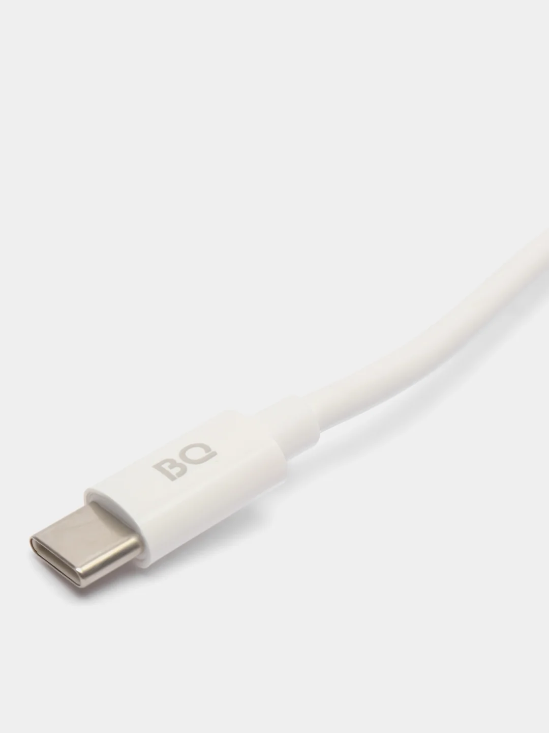 Белый кабель для зарядки и синхронизации BQ CС02/CC03, USB - Type-C, 1.2 м, 2.0 A