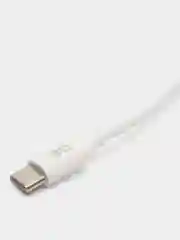 Белый кабель для зарядки и синхронизации BQ CС02/CC03, USB - Type-C, 1.2 м, 2.0 A