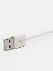 Белый кабель для зарядки и синхронизации BQ CС02/CC03, USB - Type-C, 1.2 м, 2.0 A