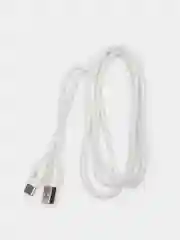 Белый кабель для зарядки и синхронизации BQ CС02/CC03, USB - Type-C, 1.2 м, 2.0 A