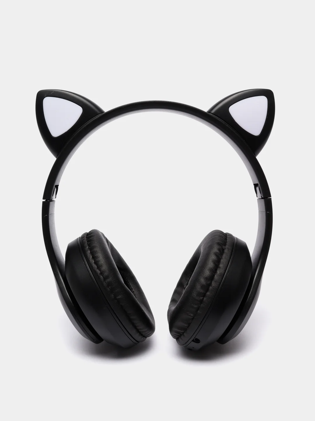 Угольный беспроводные наушники Bluetooth, со светящимися ушками, детские