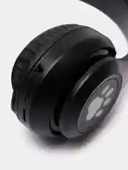 Угольный беспроводные наушники Bluetooth, со светящимися ушками, детские