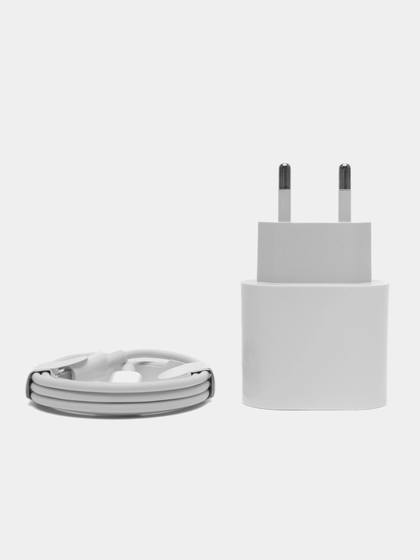 Блок питания для iPhone с Type-C, с быстрой зарядкой, 20W