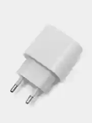 Белый блок питания для iPhone с Type-C, с быстрой зарядкой, 20W
