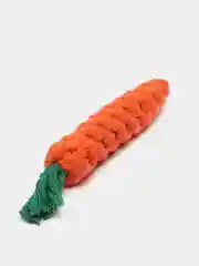 Жевательная игрушка для собак "Морковка", из хлопка