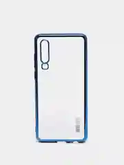 Синий пластиковый чехол honor Y8 p, 30i, p40lite E, 9c, P30, VivoY17