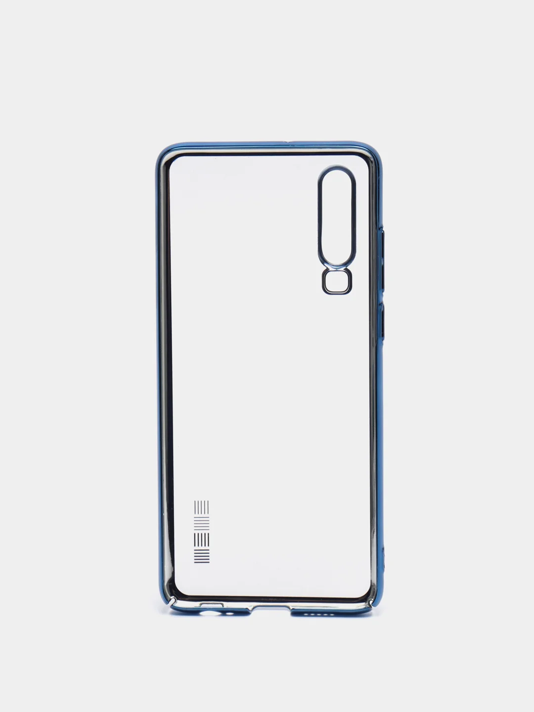 Синий пластиковый чехол honor Y8 p, 30i, p40lite E, 9c, P30, VivoY17