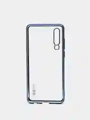 Синий пластиковый чехол honor Y8 p, 30i, p40lite E, 9c, P30, VivoY17