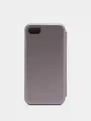 Серебряный чехол-книжка iPhone 7, iPhone 7S, iPhone 8, iPhone SE 2020 Айфон 7, чехол для iPhone 8