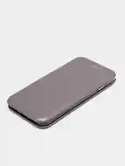 Серебряный чехол-книжка iPhone 7, iPhone 7S, iPhone 8, iPhone SE 2020 Айфон 7, чехол для iPhone 8