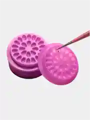 Фуксия палетка для клея, 5 шт