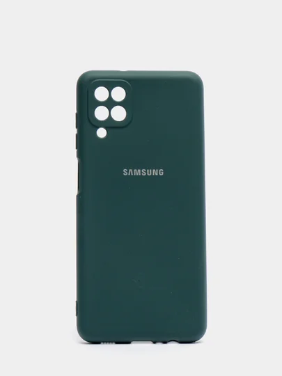 Зеленый чехол для Samsung A12, M12, Самсунг А12, М12