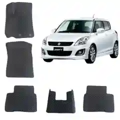 Автомобильные 3D-коврики EVA для Suzuki Swift, 4 / Сузуки Свифт 4 поколение