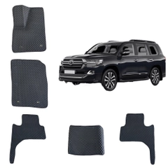 Автомобильные 3D-коврики EVA для Toyota Land Cruiser 300 / Тойота Ленд Крузер 300