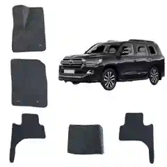 Автомобильные 3D-коврики EVA для Toyota Land Cruiser 300 / Тойота Ленд Крузер 300