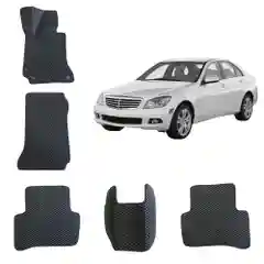Автомобильные 3D-коврики EVA для Mercedes-Benz C-class W204(3)/Мерседеc-Бенц W204 (3)