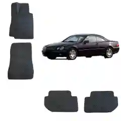 Автомобильные 3D коврики EVA для Mercedes-Benz CL-class C215, 2 поколение